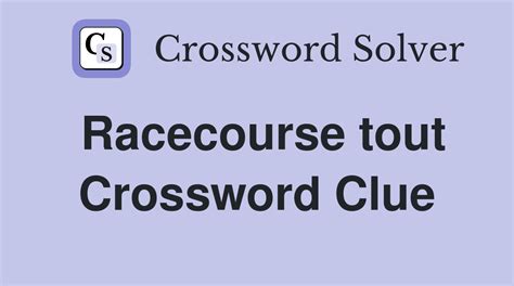 racecourse crossword clue|racecourse official crossword clue.